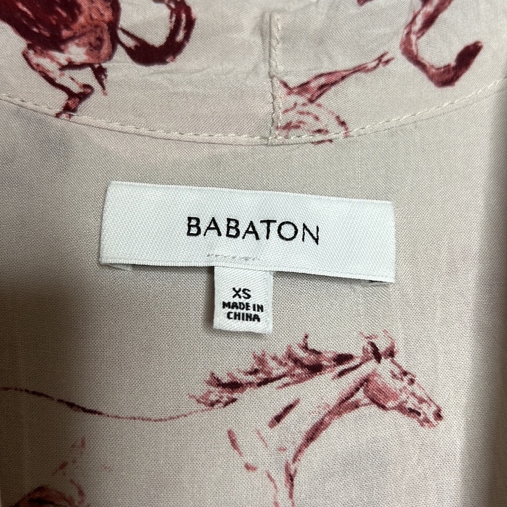 Babaton Horses Blouse XS - Picture 5 of 12